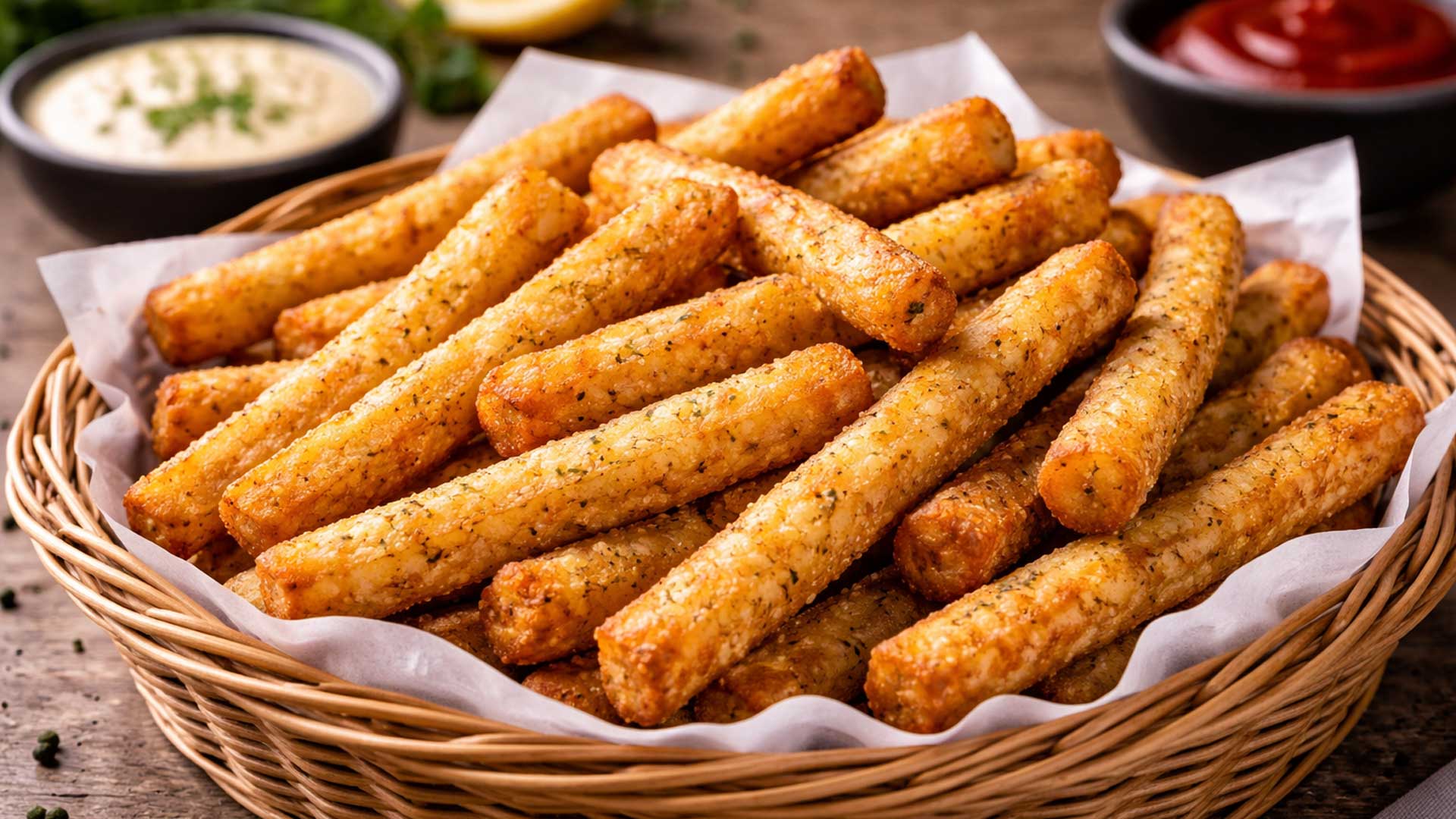 Crispy Mash Potato Fries